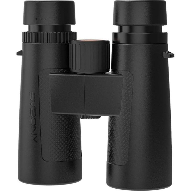 Svbony Verbessert SV202 8x42 ED Fernglas, BAK4 Prisma FMC Objektiv, IPX7 Wasserdicht, Phasenkorrektur, Dielektrische Prismenbeschichtung, Weitwinkel für Erwachsene, Vogelbeobachtung