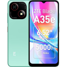 ZTE Blade A35e, Android Mobile Phone, Smartphone without Contract: 2GB + 64GB Memory, Green, 5000 mAh Battery & 6.52 Inch HD + Display