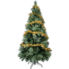 YEAUPE PRO Artificial Christmas Tree with Metal Stand, PVC Christmas Tree with 800 Green Tips, for Home, Office, Shops and Hotels (179 cm, Green)