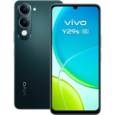 VIVO Y29s 5G Smartphone 6GB 256GB, 6.74 Inch LCD Display 90Hz, 50MP Main Camera, 5150 mAh Battery, IP64, Dual SIM, MicroSD, Ultra Bright Torch, AI Mobile Phone with Android, Green