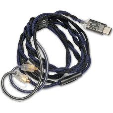 Hidizs ST2 PRO USB-C DAC Digital Headphone Cable MMCX Dark Blue