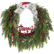 FALSKT Weihnachtskranz YYF-2506180303-LY