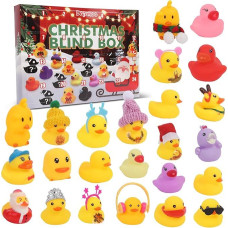 24 x Gummienten-Adventskalender