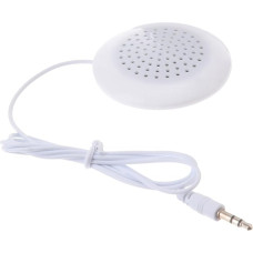 STOBOK Portable Mini Speaker Bedside Table Music Speaker for Sleeping Compact Stereo Sound for Tablets, Smartphones and Laptops (White)