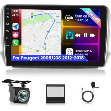 NHOPEEW 4+64G automobilinis radijas 