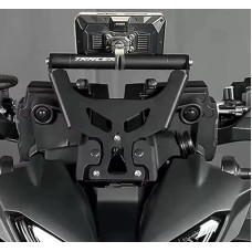 QJY-Motor Part-Store Tracer9/900 Navigation Mount Motorcycle Phone GPS Holder for Tracer 9 GT Tracer 900 GT 2021 2022 2023 2024 - Black