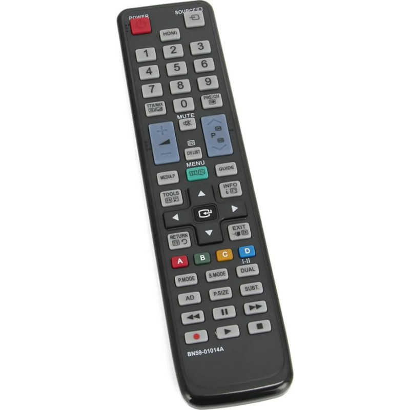 VINABTY BN59-01014A Pakaitinis nuotolinio valdymo pultas, suderinamas su Samsung LE32C530 LE32C580 LE32C580 LE32C580J1K Le37c580j1k Le46c580j1k Le40c580j1k 37 c580 Le32c580 Le37c580 Le37c5800 Le40c. 580 Le46c580