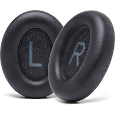 Bose 700 (NC700) Replacement Ear Pads Black Leather Pad High Density Noise Isolating Foam