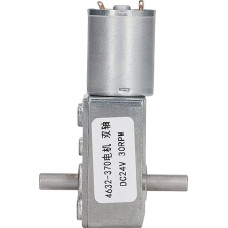 MasYosh DC -Zahnradmotor, Niedrig Rausch Genaue Effiziente, Leichte Reduktionsmotor mit Einfacher Installation für Fensteröffnertüröffner Kleiner Winde DC24V 30 U/Min