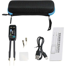 LCR-ST1 Skaitmeninis išmanusis pinceto tilto matuoklis LCD ekranas 1,14 colio ekranas Trijų dažnių testas Elektroninių komponentų talpos induktyvumo varžos matavimas