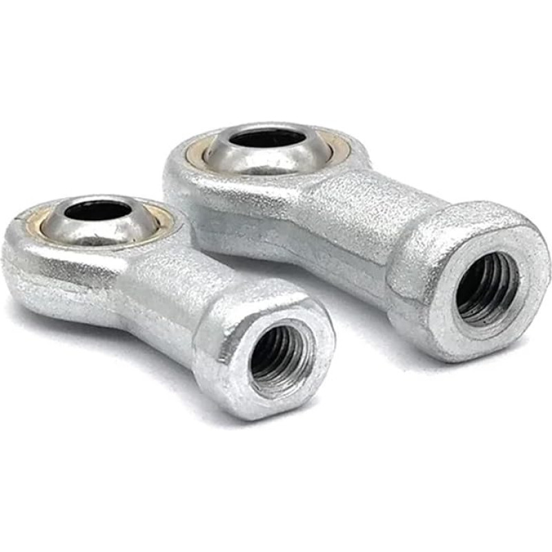 OZXJW SI 5-22TK Metalinis lygiųjų guolių galąstuvas Aksesuarai Įrankiai Dešinysis sriegis Moteriškas sriegis Rutulinis junginys Metrinis srieginis strypo galinis guolis (5 mm dešinysis sriegis)