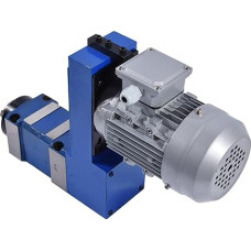 Bohr- und Frässpindelkopf-Kombination 02 High Speed mit 0,75 Motor Drahtschneidehalterung 380 V 750 W MT3 / BT30 / ER25 Einfache Bedienung für Anfänger und Profis (Spalva : MT3, Dydis : One Size)