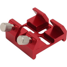 Universal Dovetail Base for Finder Scopes, Aluminium Alloy Dovetail Base Telescopic Mount, Dovetail Mounting Plate for Green Laser Pointer (Red)