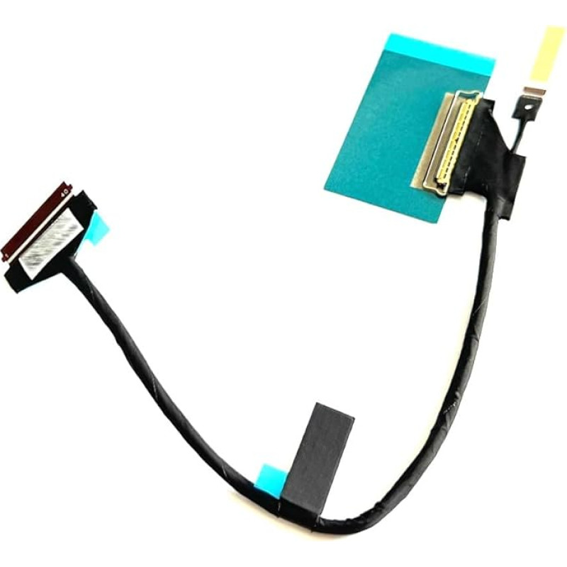 ZAHARA 40 kontaktų lankstus LCD kabelis, skirtas Lenovo Yoga Pro 9 14IRP8 83BU KS481 5C10S30766 DC02C010E10 LED kabelis / Creen Display Flex Line