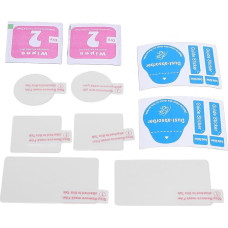 2 Setzen Sie Vlog -Kamera -Bildschirm Objektiv Protektor Camcorder Vorderen Hinterbleisenbildschirm für Action 5Pro mit Gehäuse