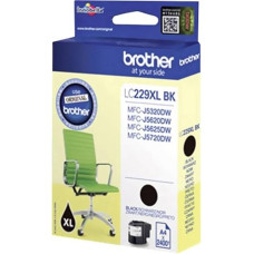 Brother originali LC-229XLBK juodos spalvos rašalo kasetė (skirta Brother MFC-J5320DW, MFC-J5620DW, MFC-J5625DW, MFC-J5720DW)