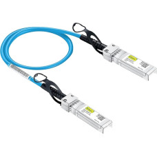 [Mėlynas] 10G SFP+ DAC kabelis 0,25 m, Twinax SFP+ kabelis, skirtas 