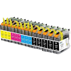 akaca LC223 XL spausdintuvo kasetės suderinamos su Brother LC223 LC221 kasetėmis, skirtomis MFC-J4420DW J4620DW J4625DW J480DW J5320DW J5620DW J5720DW J680DW J880DW DCP-J4120DW J562DW