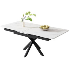 DRIXNO išskleidžiamas valgomojo stalas, automatiškai išskleidžiamas stačiakampis kavos stalas, L150/180 x W70 x H76 cm, 