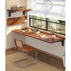 Sieninis sulankstomas stalas - erdvę taupantis sulankstomas stalas virtuvei, miegamajam, studijoms, vonios kambariui, balkonui, išlaiko iki 60 kg, idealiai tinka mažoms erdvėms ir namų biurui