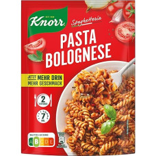 Knorr Spaghetteria Pasta Paruošti makaronai Bolognese Skanus makaronų patiekalas, paruoštas per 7 minutes 2 porcijos