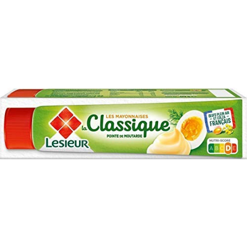 Lesier - Klassische Mayonnaise mit frischen Eiern, 175 g, 4 Stück