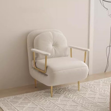 Klampuota sofa su kilimais, modernia eisena, griežta tragiška sofa, skirta kambariui, butui, namams (spalva: Weiß, dydis: 68 cm)