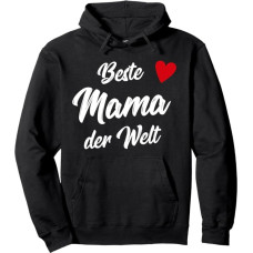 Beste Mama der Welt - Motinos megztinis su gobtuvu