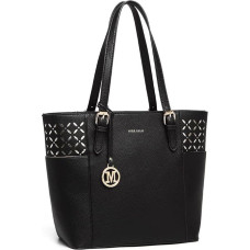 Miss Lulu Damen Handtasche Groß Taschen Shopper Tasche für Schule Mode Schultertaschen Tote Bag für Arbeit Freizeit