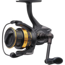 Abu Garcia Superior spiningo ritė, gėlųjų vandenų meškeriotojo ritė, lydekų, ešerių ir Zander, aliumininė ritė, tvirta, dvipusė, 1000-4000 ritės dydžio, sekli ritė, juoda ir aukso spalvos