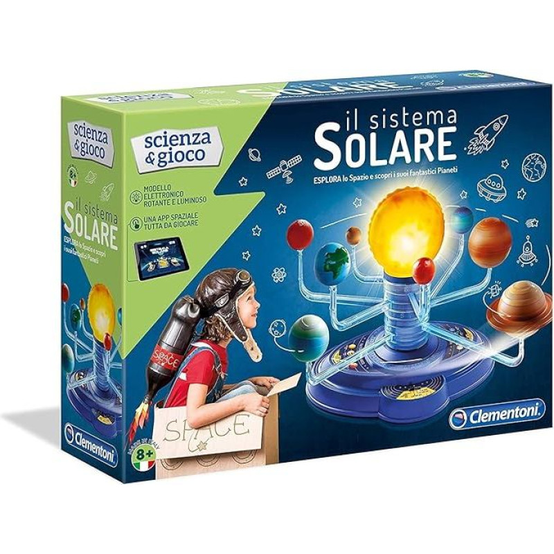 Clementoni - 19056 - Mokslas ir žaidimas - Saulės sistema