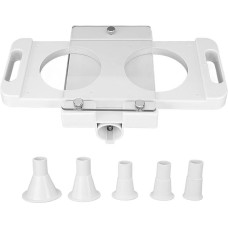 mėsainių presas, ABS mėsainių presas, Patty Maker su nepridegančia danga, 2 skylės dešrelių užpildui, mėsmalė, naudokite savo mėsą namuose ir mėgaukitės