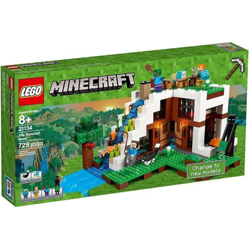 LEGO 21134 Minecraft krioklio bazė