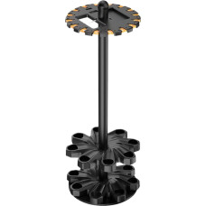 Angelrutenhalter für Garage, drehbarer Rutenhalter, Mehrzweck-Organizer für Angelrollen und Zubehör