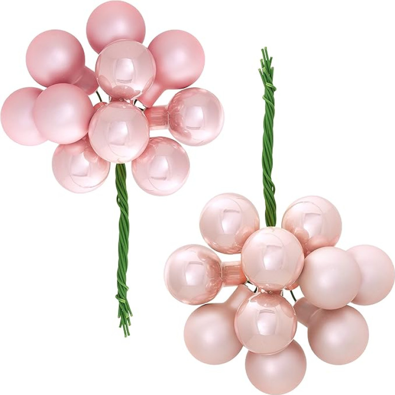 WeRChristmas Ball Baby Pink 2.7cm