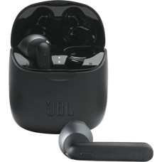 JBL Tune 225 TWS Lifestyle Bluetooth Headphones in Black - Wireless Sports Earphones for up to 5 Hours of Music Enjoyment with Just One Battery Charge - Includes Charging Case