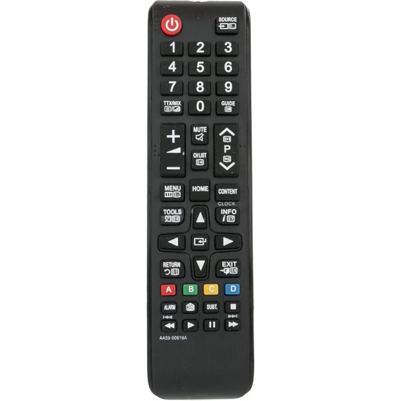 VINABTY AA59-00818A Remote Control for Samsung UA40D5000PJ UA40D5000PM UA40D5000PW UE32D5000PW UE32D4000NW UE19D4000NW UE22D5000NW UE27D5000NW UE27D50000NW NW NW UE32D4020NW UE32D5800VW UE37D5000PW