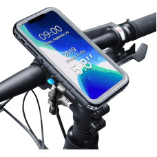 SPORTLINK Mobile Phone Holder Bicycle with Waterproof Case for iPhone 11 Pro, Mobile Phone Holder Motorcycle Bike Mount for 20-35 mm Handlebars (5.8 Inches)