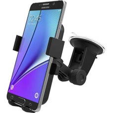 Handy-Halterung für Autos, Universalgröße, One-Touch-Bedienung, zur Befestigung an der Windschutzscheibe, für iPhone 7 / 6S / 6 / 5S / 5C / 4S / 4 / 3 GS, Samsung Galaxy Note II S5 / S4 / S3 / Note Epic Touch 4G Nokia Lumia 900 HTC One X EVO 4G Google Nex