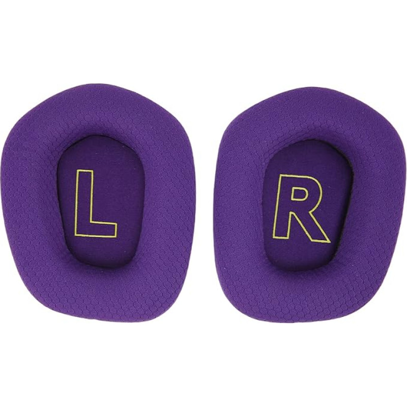 VBESTLIFE G733 Ear Pads, Gaming Headset Replacement Breathable Elastic Ear Pad Cover for G733 (Purple)