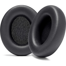 WC PadZ Studio Pro - Extra Thick Ear Pads for Beats Studio PRO Made by Wicked Cushions | Improved PU Leather, Larger Ear Opening, Improved Foam | Black