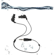 100% wasserdichter Schwimmkopfhörer (In-Ear) für Schwimmen, Laufen und alle Arten von Sport (PS: nur wasserfeste Kopfhörer ohne MP3-Player) (short)