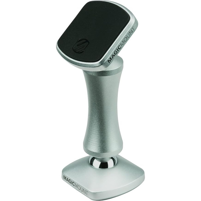 Scosche Magicmount Elite Double Pivot Self Adhesive Car Phone Holder - Silver