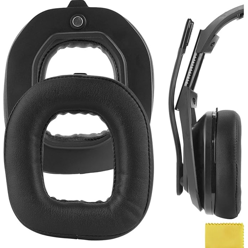 Geekria QuickFit Replacement Ear Pads for Astro A50 Gen 3 Headphones Earpads Headset Ear Pads Ear Cups Repair Parts (Black)