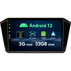 MISONDA Android 13 Car Radio Suitable for VW Passat B8 2015-2019 - GPS 2 DIN Free Reversing Camera - 2G + 32G - 10 Inch - Support DAB+ Steering Wheel Control 4G WiFi Bluetooth Mirrorlink RDS