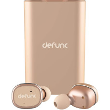 Defunc True Wireless kabellose In-Ear Bluetooth Kopfhörer mit 60 Std. Spielzeit/Redezeit, Bluetooth 5.0, Mik. integriert, die Ladeschale ist eine 2100mAh POWERBANK zum laden aller Smartphones geeignet