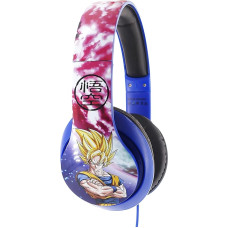 Teknofun Goku und Vegeta Space Kopfhörer, Blau, One Size