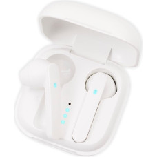 Reflex Active LITE TWS Inear Headphones with BT5.0 Connector - White with Gloss Finish