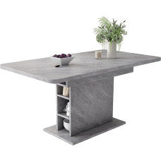 Valgomojo stalas, išskleidžiamas valgomojo stalas, valgomojo stalas su laikymo vieta, stačiakampio formos valgomojo stalas, kavos laisvalaikio stalas, modernus paprastas geležinis valgomojo stalas, taupantis erdvę, daugiafunkcinis valgomojo stalas,