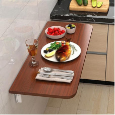 Wandklapptisch Platzsparend Esstisch Holz Laptop Schreibtisch Multifunktional Klapptisch für Balkon Küche Wohnzimmer Vielseitiges Kompaktes Design